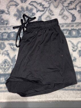 T.J.Maxx Black Athletic Drawstring Shorts